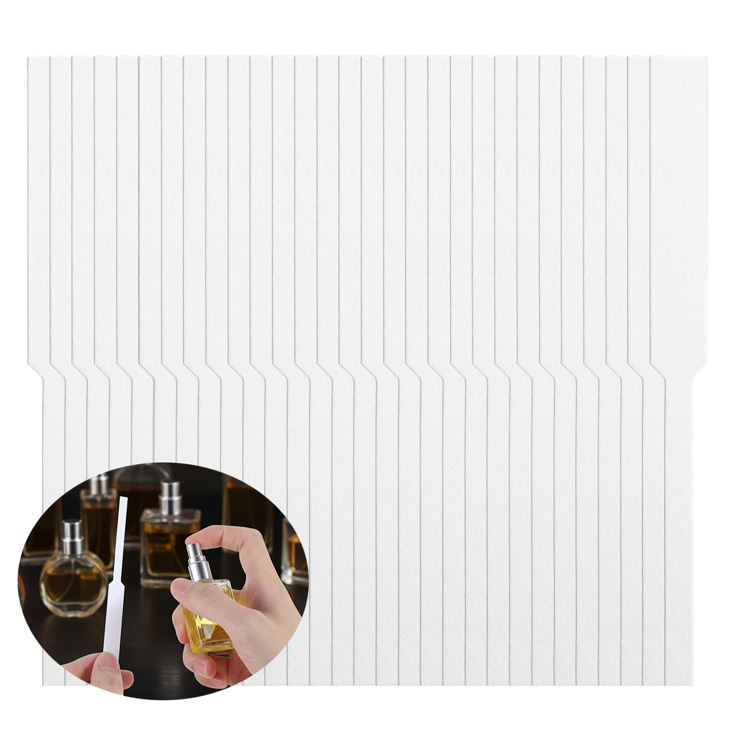 Perfume Fragrance Bulk - Lot de 100/200 Bandelettes de Test