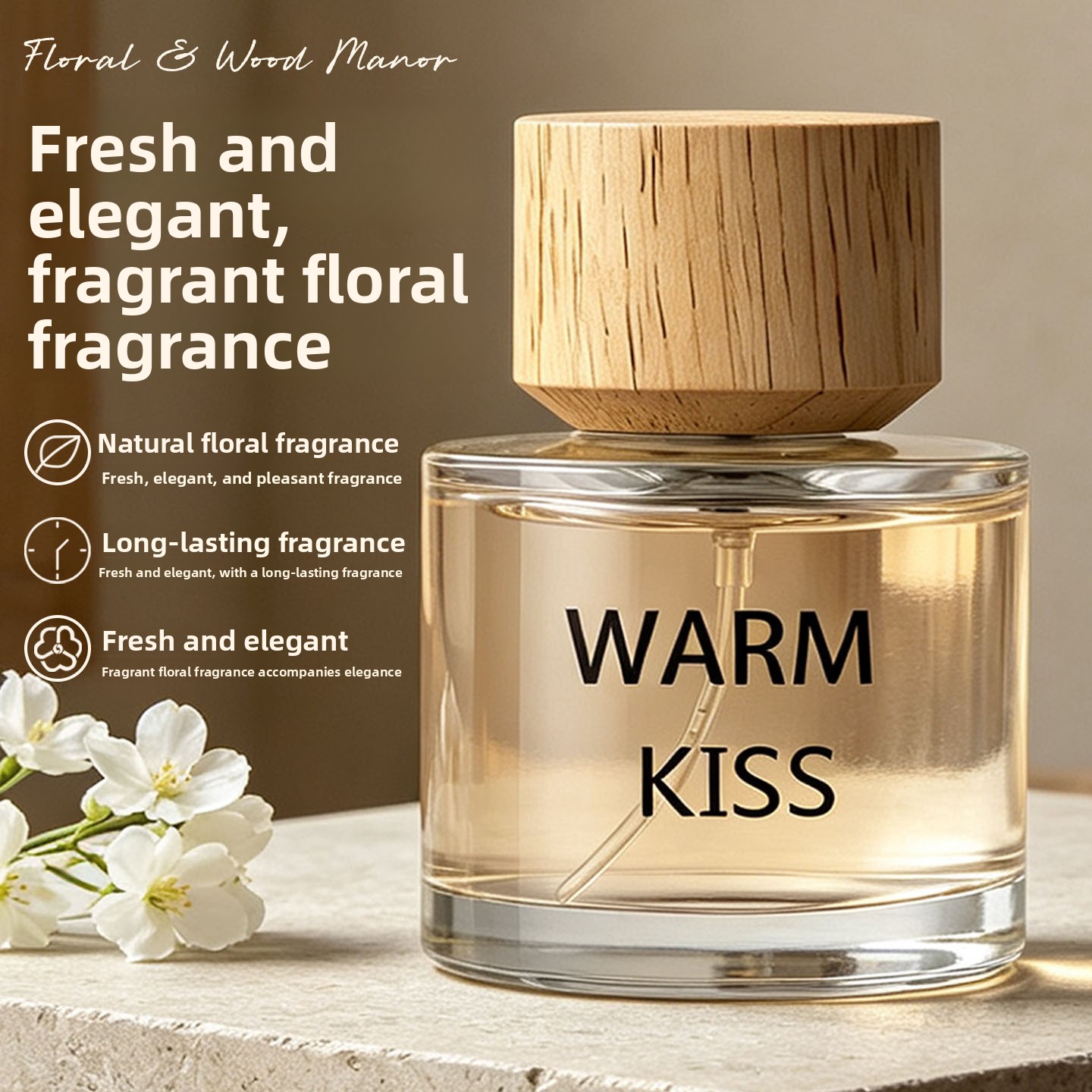 WARM KISS Eau de Parfum pour F - Fragrance Perfume Note avis et prix