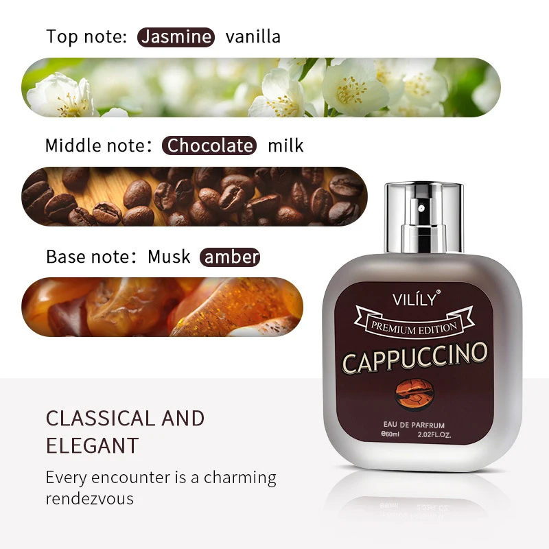 60ml chocolat Cappuccino Eau D - Fragrance Perfume Note avis et prix